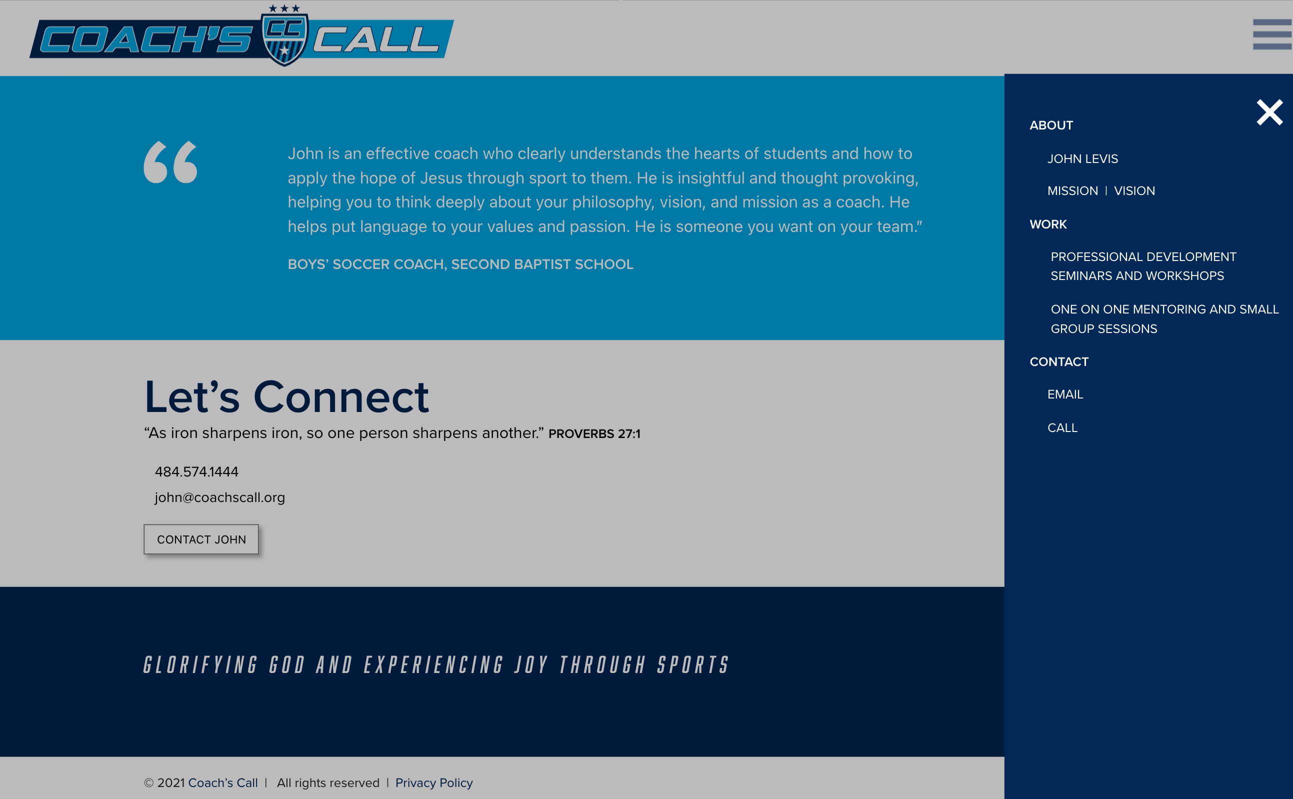 Photo of Coach's Call